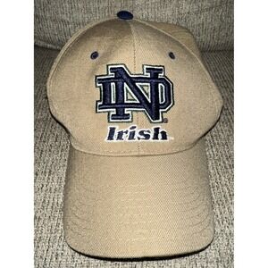 Vintage Notre Dame‎ Fighting Irish Hat Cap Fitted Mens 7 1/4 NCAA Football 90s